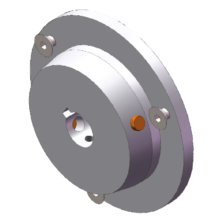 3301227SP | ASY HUB WITH SET SCREWS AND DOWELS