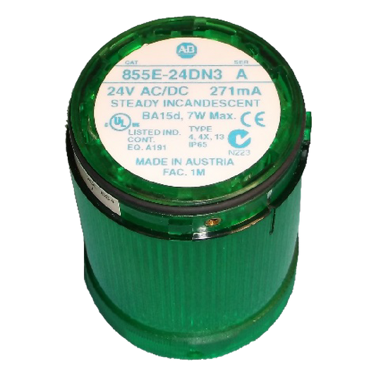 7701353 | LGT STK 50MM GRN MOD STDY (FOR NON-LED STACK LIGHT)