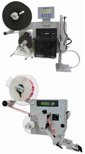 Label-Aire® 3015-ND Wipe-On Label Applicator and 3138-NV Printer Applicator Models